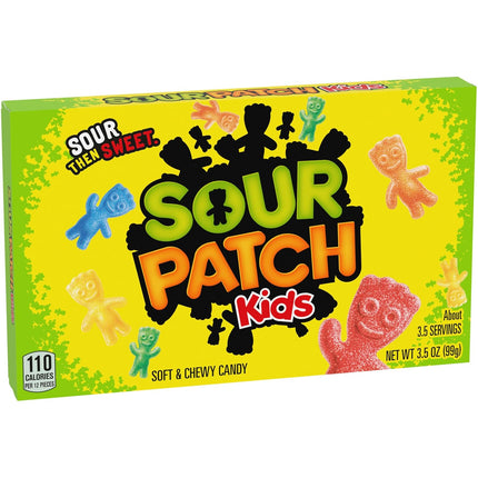 SOUR PATCH KIDS & SWEDISH FISH Soft & Chewy Candy Variety Pack 15 Boxes