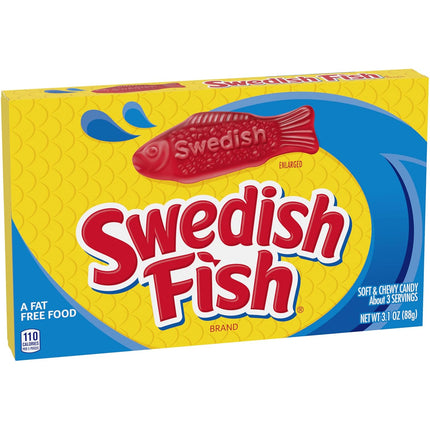 SOUR PATCH KIDS & SWEDISH FISH Soft & Chewy Candy Variety Pack 15 Boxes