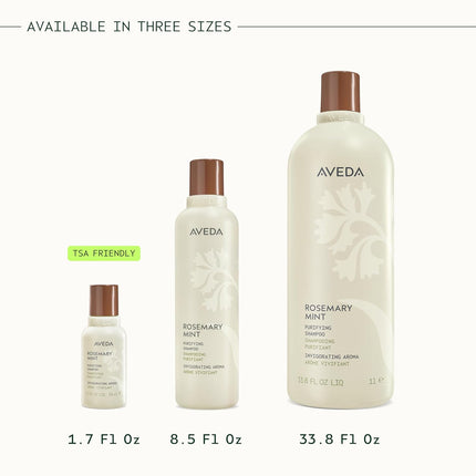 Aveda Rosemary Mint Purifying Shampoo 97% Naturally Derived