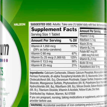 Centrum Adult Multivitamin Multimineral Tablets Antioxidants 200 Count