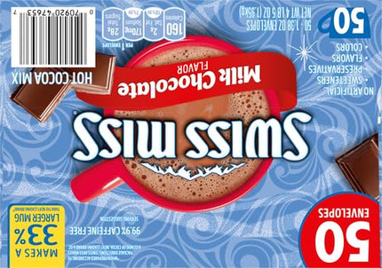 Swiss Miss Milk Chocolate Hot Cocoa Mix 50 Count