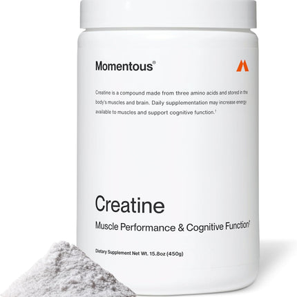 Momentous Creatine Monohydrate Powder - 90 Servings