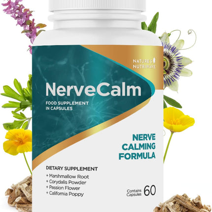 NerveCalm Herbal Supplement (60 Count) - 1 pack