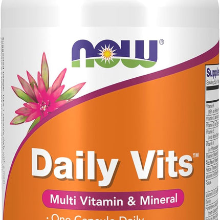 NOW Foods Daily Vits Multivitamin Capsules- 120 Count