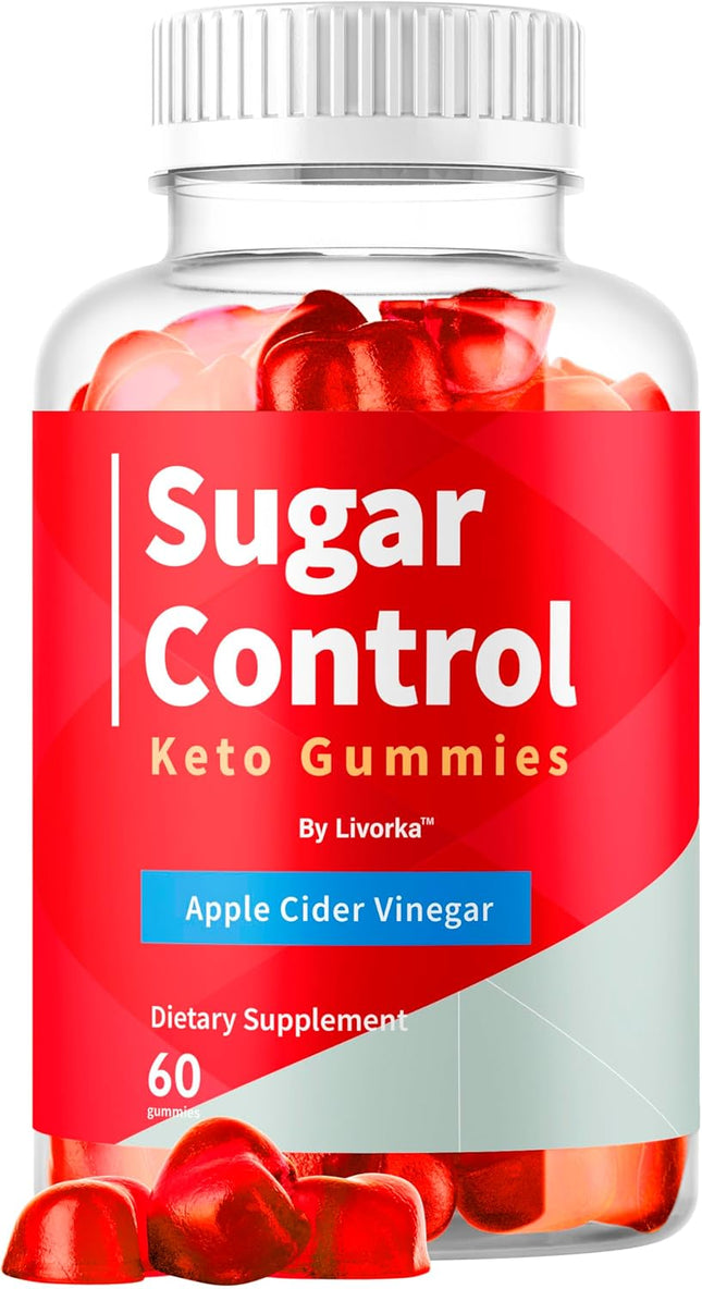 SugarControl Keto ACV Gummies Apple Cider Vinegar 60 Count