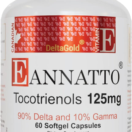 Wellness Extract Annatto Tocotrienols Vitamin E 125 mg Softgels 60 Count