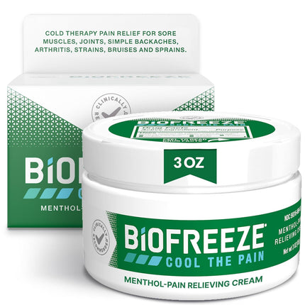 Biofreeze Menthol Cream (3 oz)