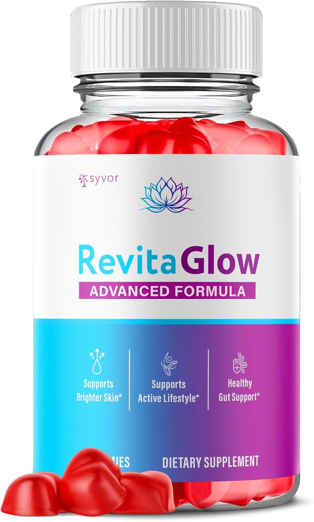RevitaGlow Gummies with Apple Cider Vinegar & Beauty Vitamins 60 Gummies