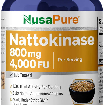 NusaPure Nattokinase -  200 Capsules