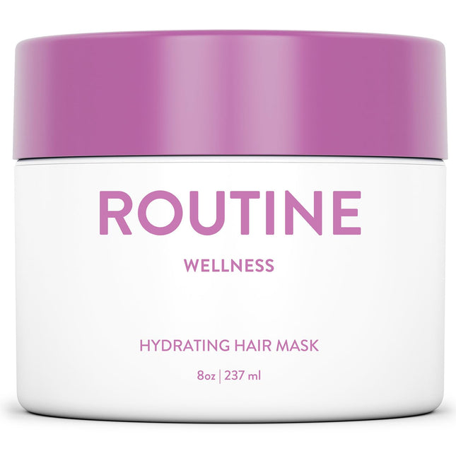 Routine Wellness Hydrating & Conditioning Hair Mask Rose Hips 8 oz