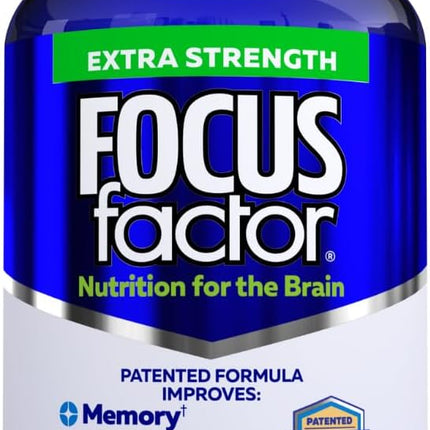Focus Factor Adults Extra Strength Brain Health Multivitamin 120 Count