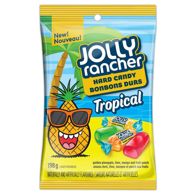 JOLLY RANCHER Tropical Fruit Flavored Hard Candy 7 oz Bag