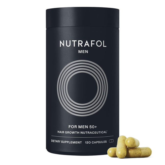 Nutrafol Men 50+ Hair Growth Supplement Capsules 1 Month Supply