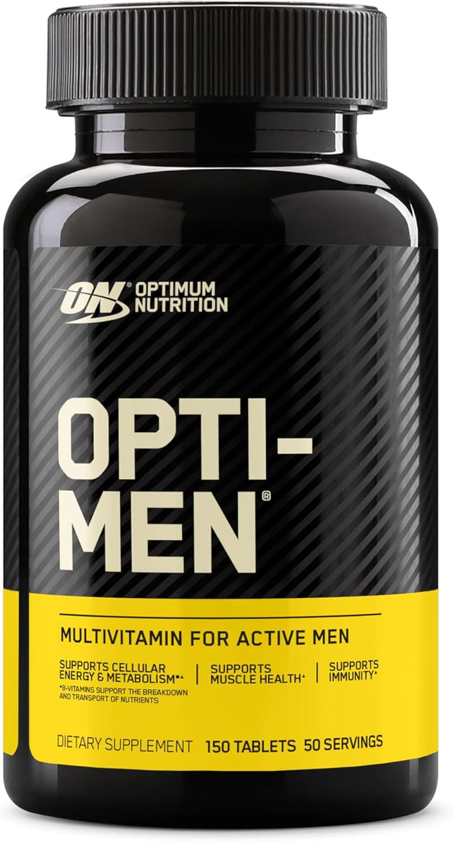 Optimum Nutrition Opti-Men Multivitamin Vitamin C D Zinc 150 Count
