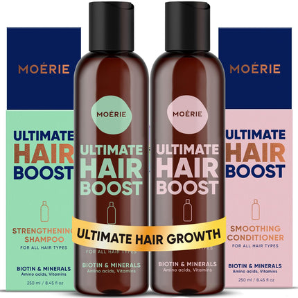 Moerie Hair Growth Shampoo and Conditioner with Biotin and Rosemary