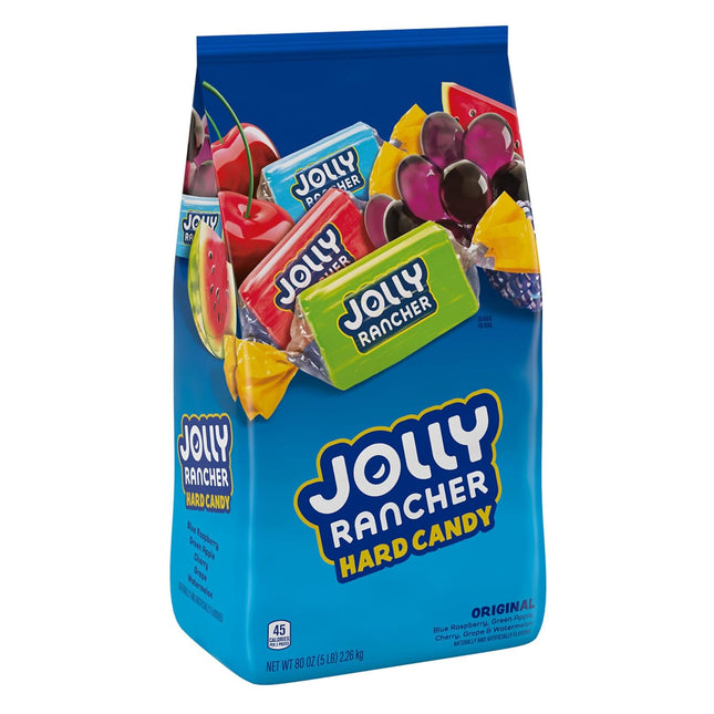 JOLLY RANCHER Assorted Fruit Flavored Hard Candy 5 lb Bulk Bag