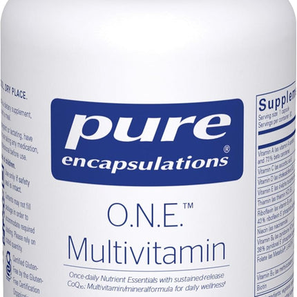 Pure Encapsulations O.N.E. Multivitamin Once Daily 60 Capsules