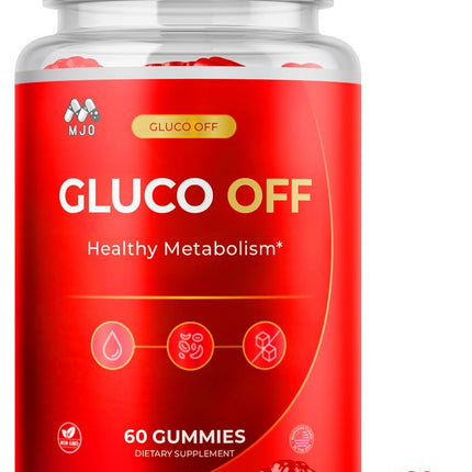 Gluco Off Health and Wellness Supplement Gummies 60 Count