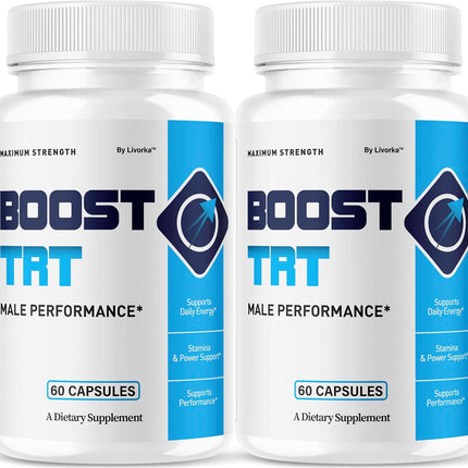 BoostTRT Advanced Multivitamin Supplement Capsules 120 Capsules (2 Pack)