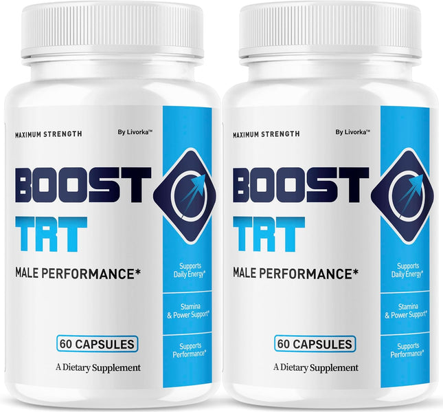BoostTRT Advanced Multivitamin Supplement Capsules 120 Capsules (2 Pack)