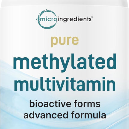 Micro Ingredients Methylated Multivitamin 19-in-1 Non-GMO 240 Capsules