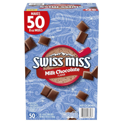 Swiss Miss Milk Chocolate Hot Cocoa Mix 50 Count
