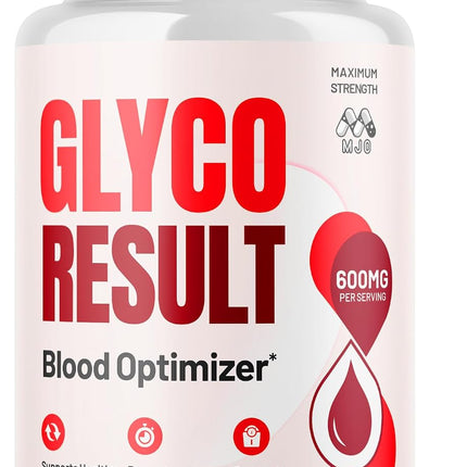 MJO Glyco Result Supplement Capsules with Natural Ingredients & Multivitamins 60 Capsules