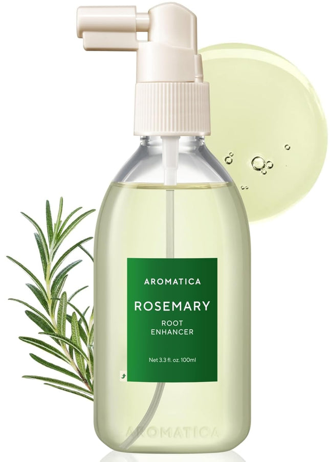 AROMATICA Root Enhancer Rosemary Water Hair Spray with Rosemary, Caffeine & Biotin