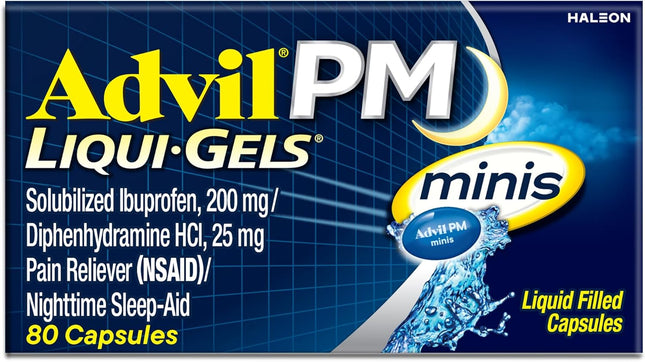 Advil PM Liqui-Gels Minis (80 Count)