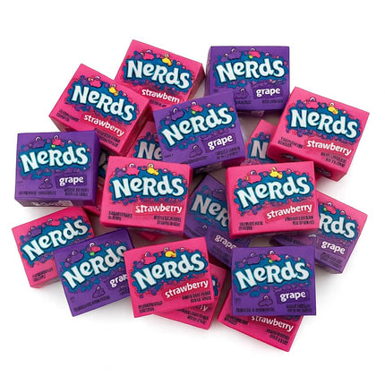 NERDS Gummy Clusters Grape & Strawberry Mini Candy Boxes 1 lb