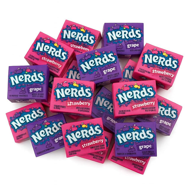 NERDS Gummy Clusters Grape & Strawberry Mini Candy Boxes 1 lb
