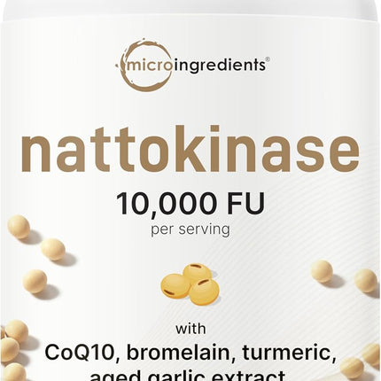 Micro Ingredients Nattokinase - 240 Veg Capsules
