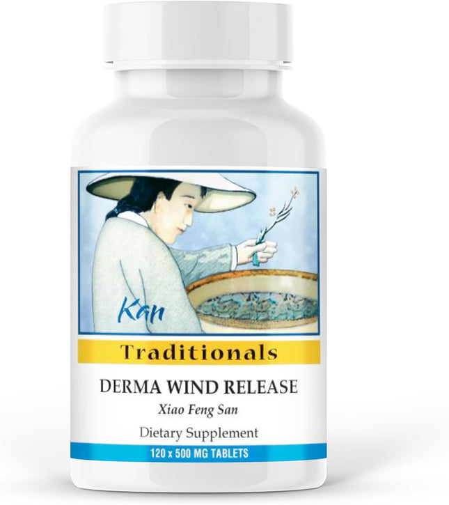 Kan Herbs Derma Wind Release Tablets 120 Count