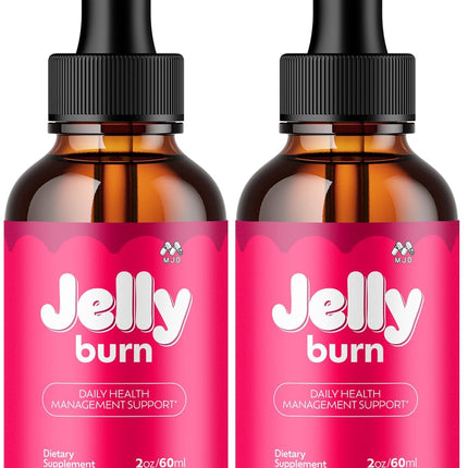 Jelly Burn Liquid Drops Supplement – 2 Pack, 60 Servings