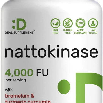 Deal Supplement Nattokinase - 240 Capsules