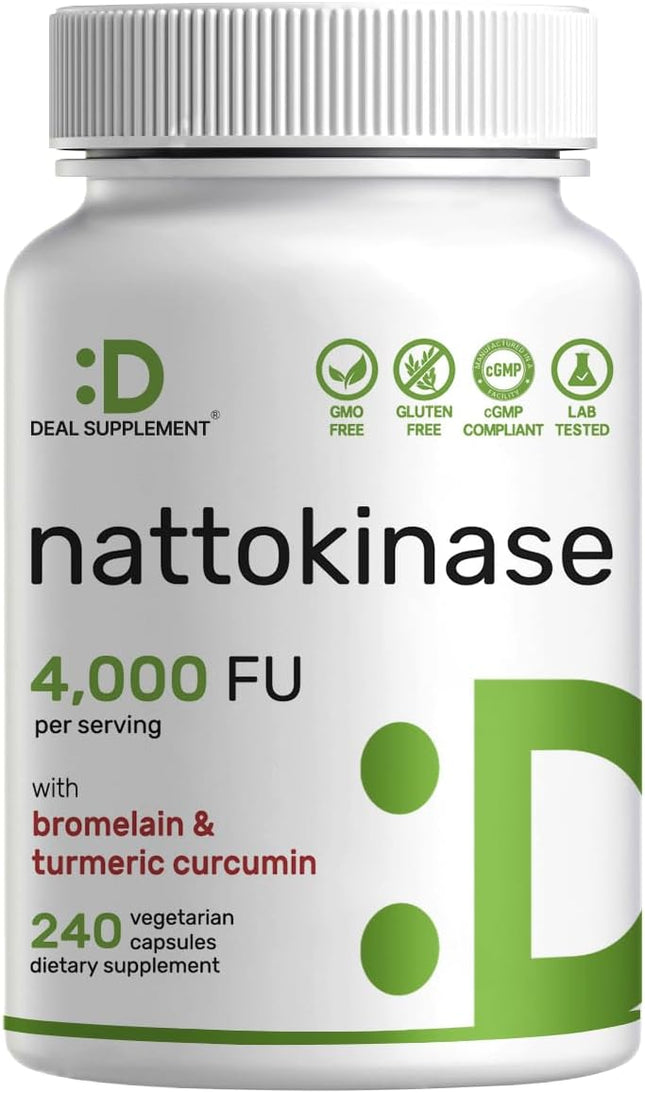 Deal Supplement Nattokinase - 240 Capsules