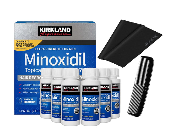 Kirkland Signature Minoxidil 5% Topical Solution (6-Month Supply)