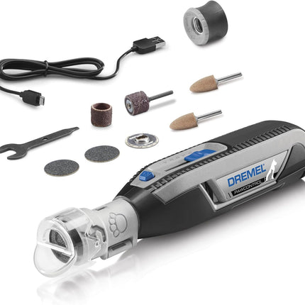 Dremel PawControl 7760-PET Dog Nail Grinder Kit – Cordless Rechargeable Pet Grooming Tool