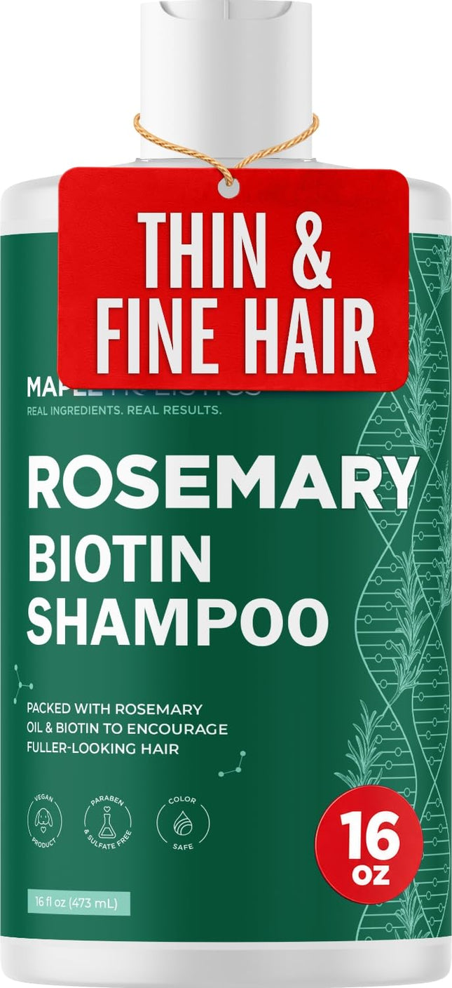 Volumizing Biotin & Rosemary Shampoo with Tea Tree Oil 16 fl oz