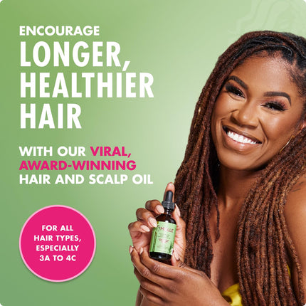 Mielle Organics Rosemary & Mint Hair Oil with Biotin 2 oz