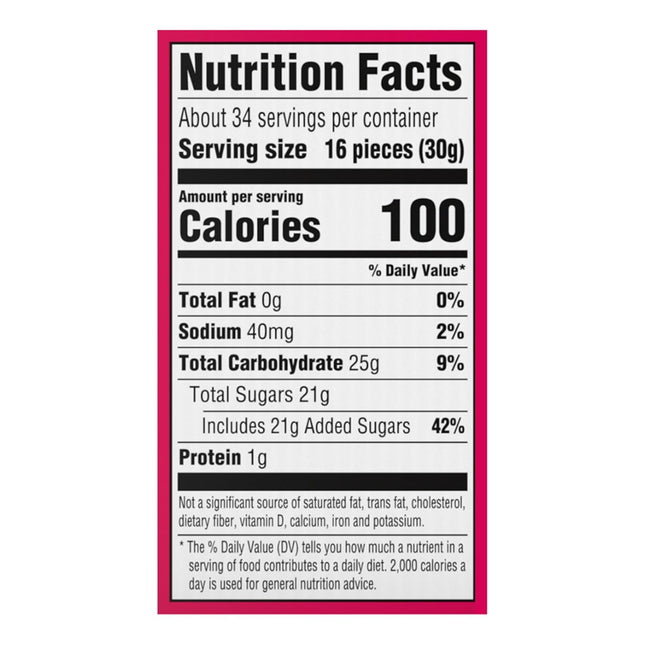 NERDS Gummy Clusters Rainbow Candy 3 oz 12 Pack