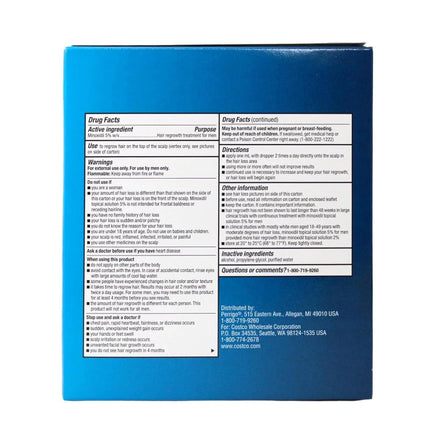 Kirkland Minoxidil 5% Topical Solution - Bottles 3 Pack