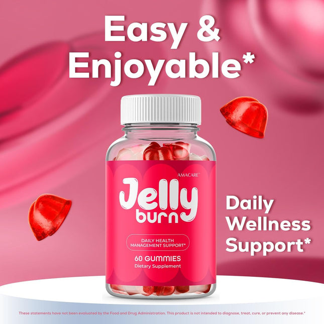 Jelly Burn Gummies 5-Pack – Vitamin Supplement Gummies, 300 Count
