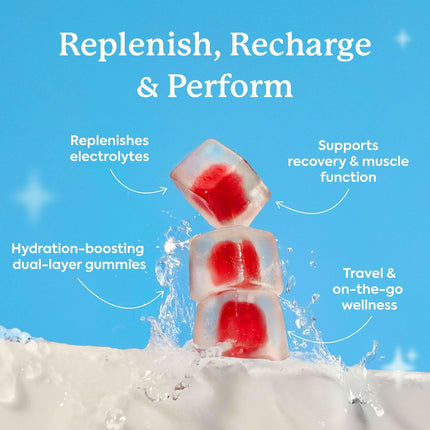 Plant People WonderHydrate Electrolyte Gummies with Magnesium, Potassium & Vitamin C 42 Count
