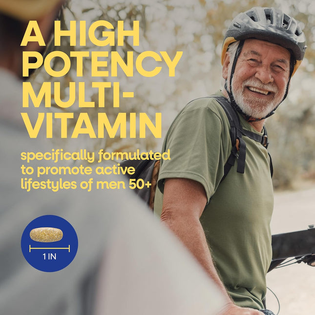 Nature's Way Alive! Men’s 50+ Multivitamin High Potency 60 Tablets