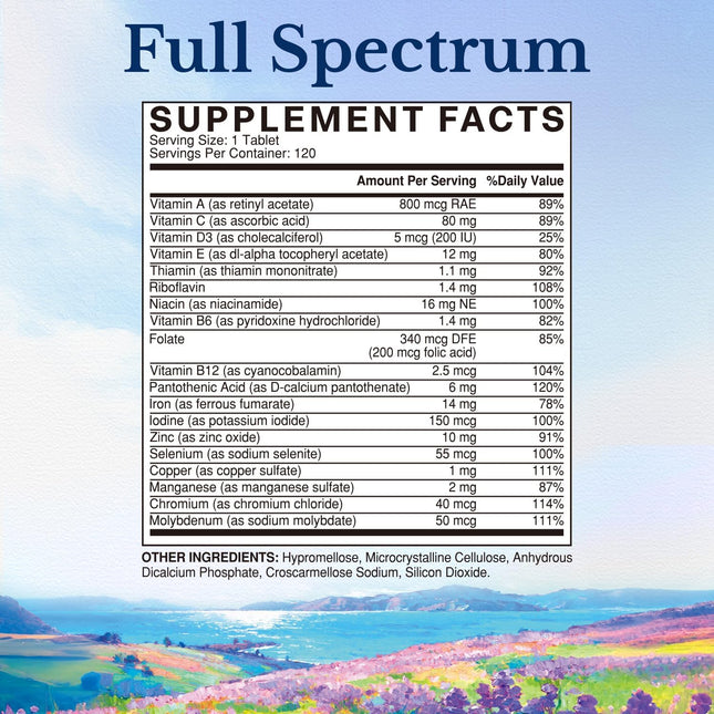 Vitalitown Multivitamin (120 Tablets)
