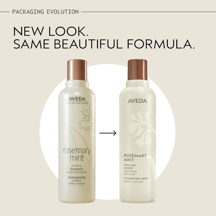 Aveda Rosemary Mint Purifying Shampoo 97% Naturally Derived