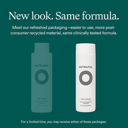Nutrafol Shampoo Cleanse Hydrate Color Safe Sulfate Free