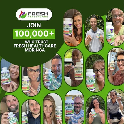 Fresh Healthcare Moringa (180 Capsules)
