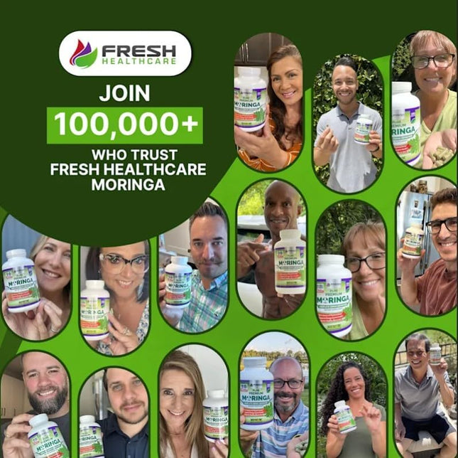 Fresh Healthcare Moringa (180 Capsules)